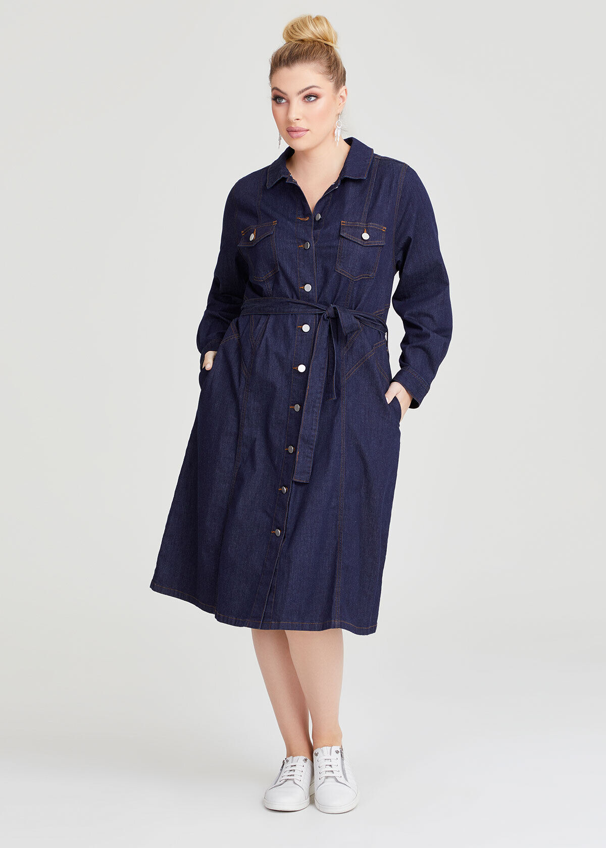 SETTO◆７分袖ブラウス/FREE/コットン/BLU/STL-SH008 %A4%B7%A4%DE%A4%B7%A4%DE950_03