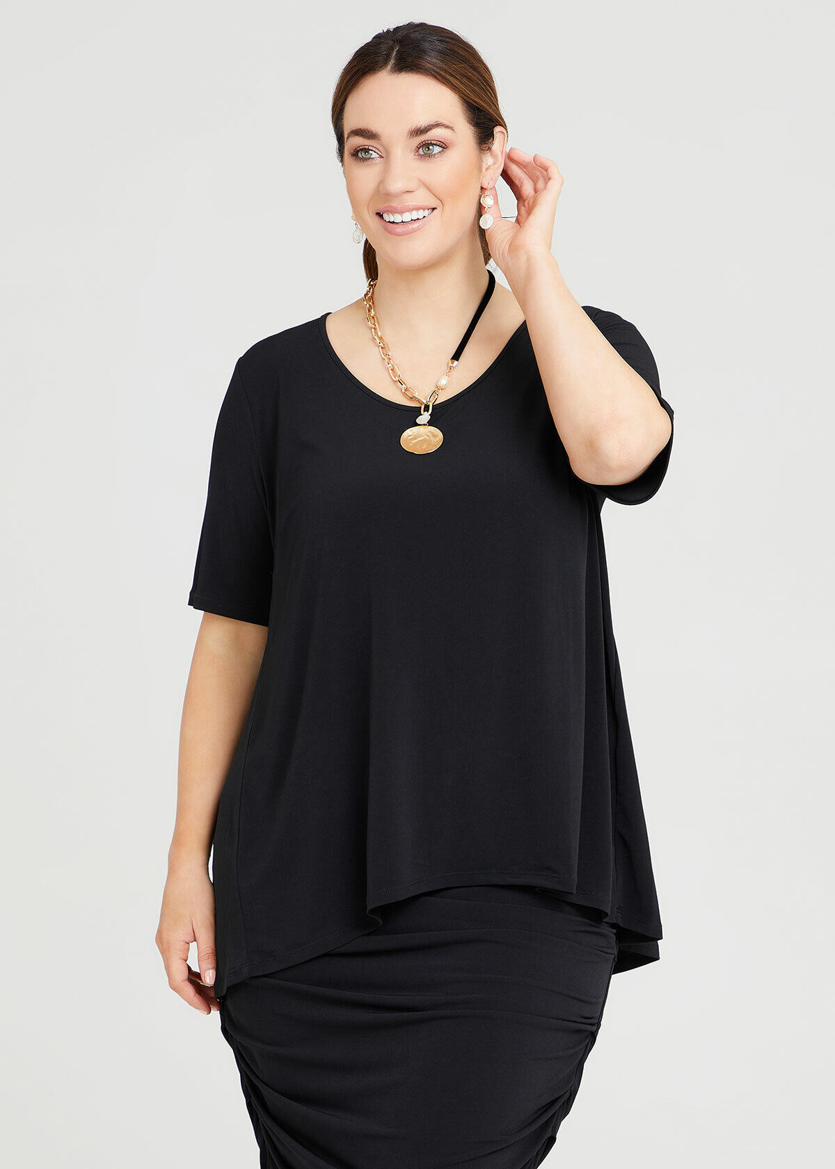 Summer tops for plus cheap size ladies