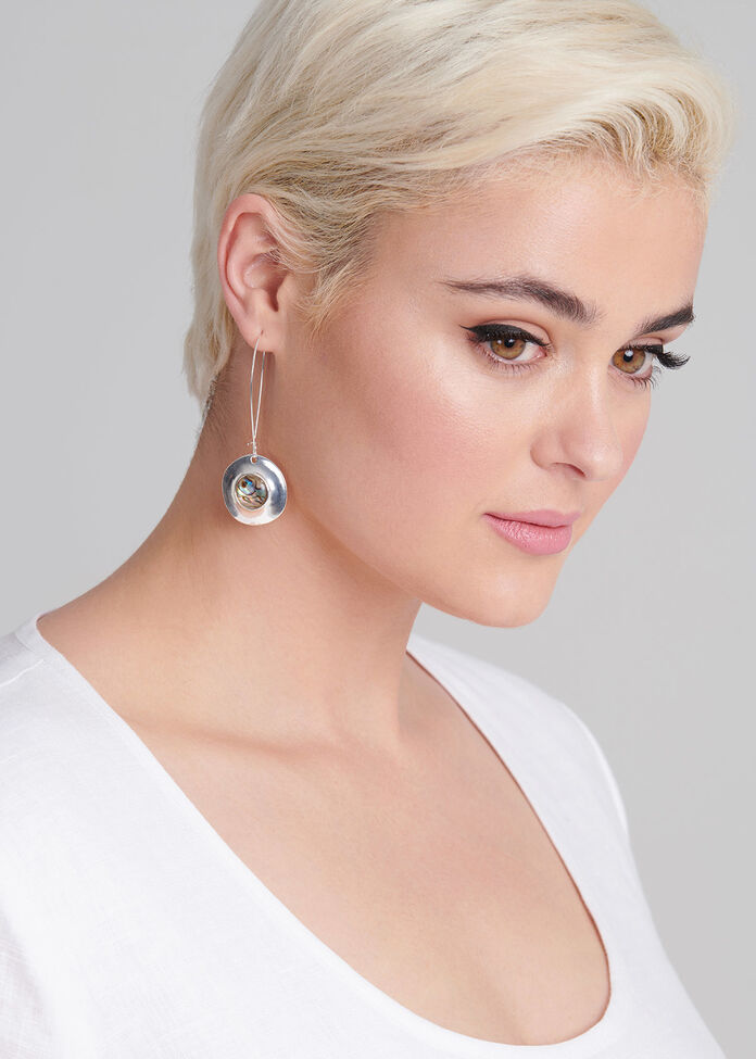 Gorgeous Shell Earrings, , hi-res