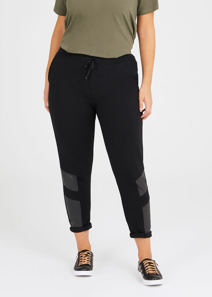 Shop Ponte Muse Jogger Pant in Black in sizes 12 to 24 | Taking Shape