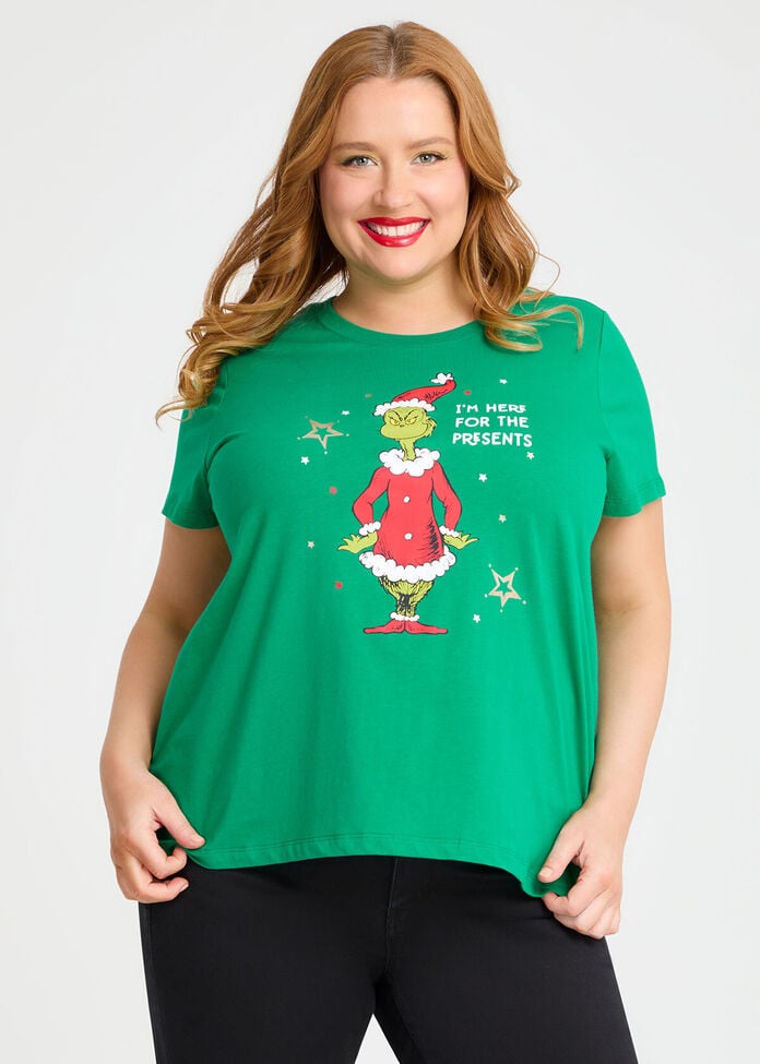 The Grinch Cotton T-shirt, , hi-res