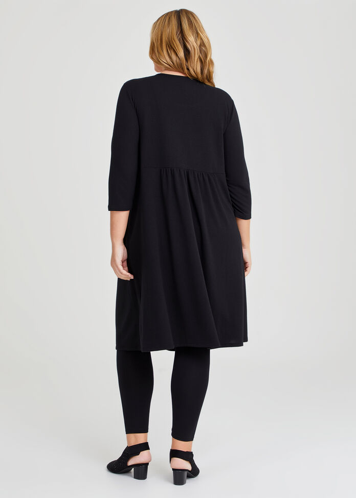 Shop Plus Size Empire Line Dress, Black | Taking Shape CA Shop Plus Size Empire Line Dress, Black | Taking Shape CA