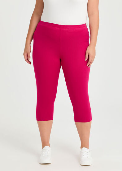 Plus Size Good Earth Australian Cotton Crop Legging