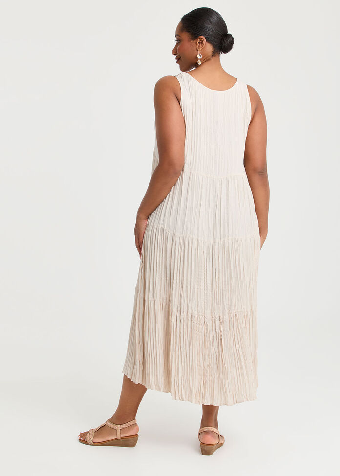 Pleated Enya Dress, , hi-res