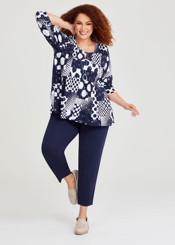 Foil Spot Natural Top, , hi-res