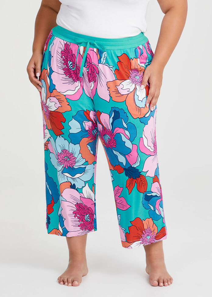 Bamboo Floral Bloom Pyjama Pant, , hi-res