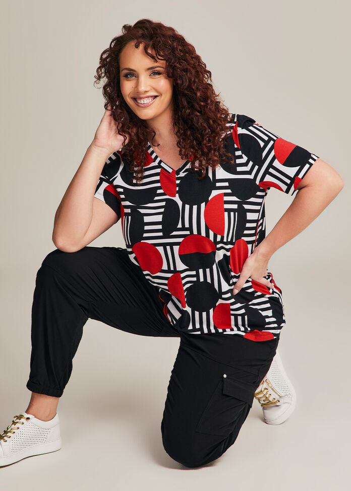 Cotton Active Graphic T-shirt, , hi-res