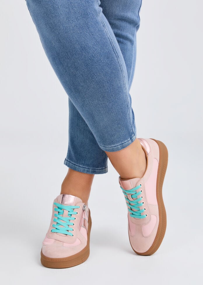 Aurora Zip Sneaker, , hi-res