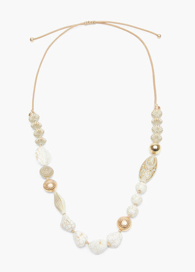 Natural Bead Necklace