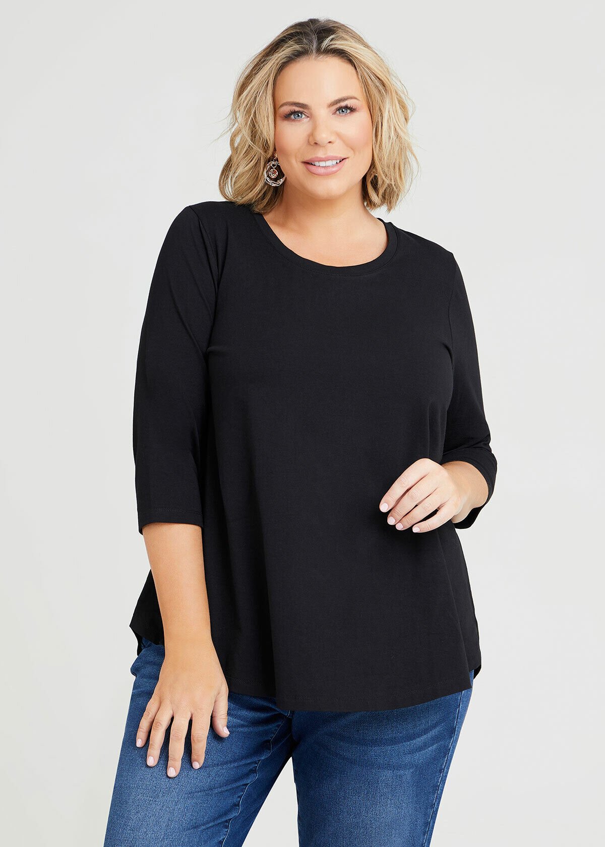 Plus Size Women's Long Sleeve Tops 