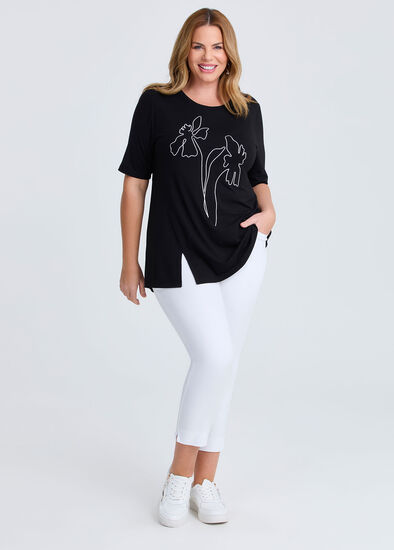 Plus Size Editorial Work Pant