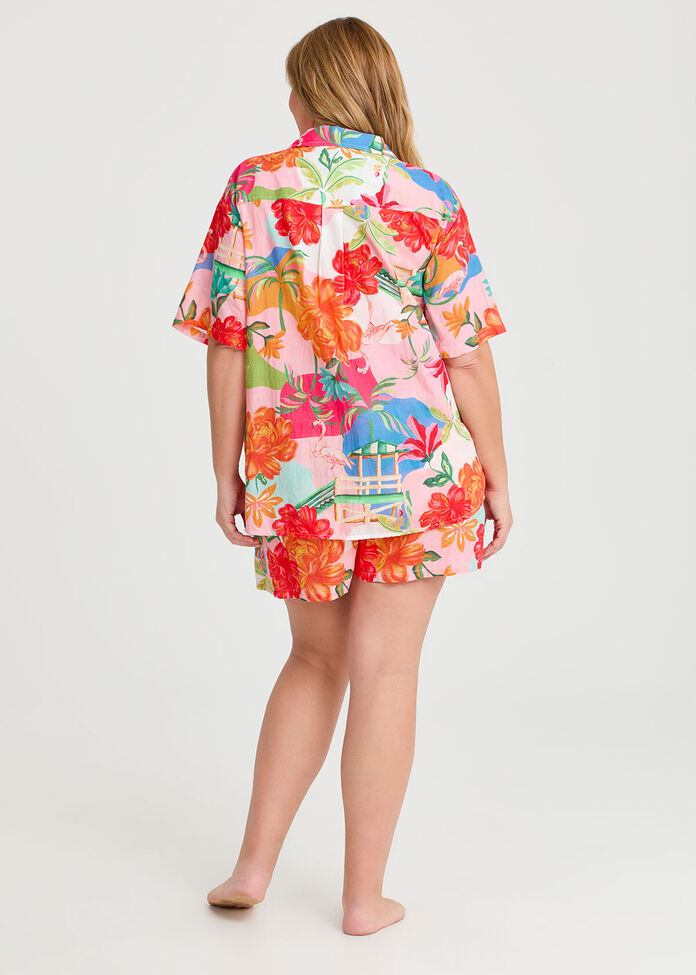 The Vacay Cotton Beach Shirt, , hi-res