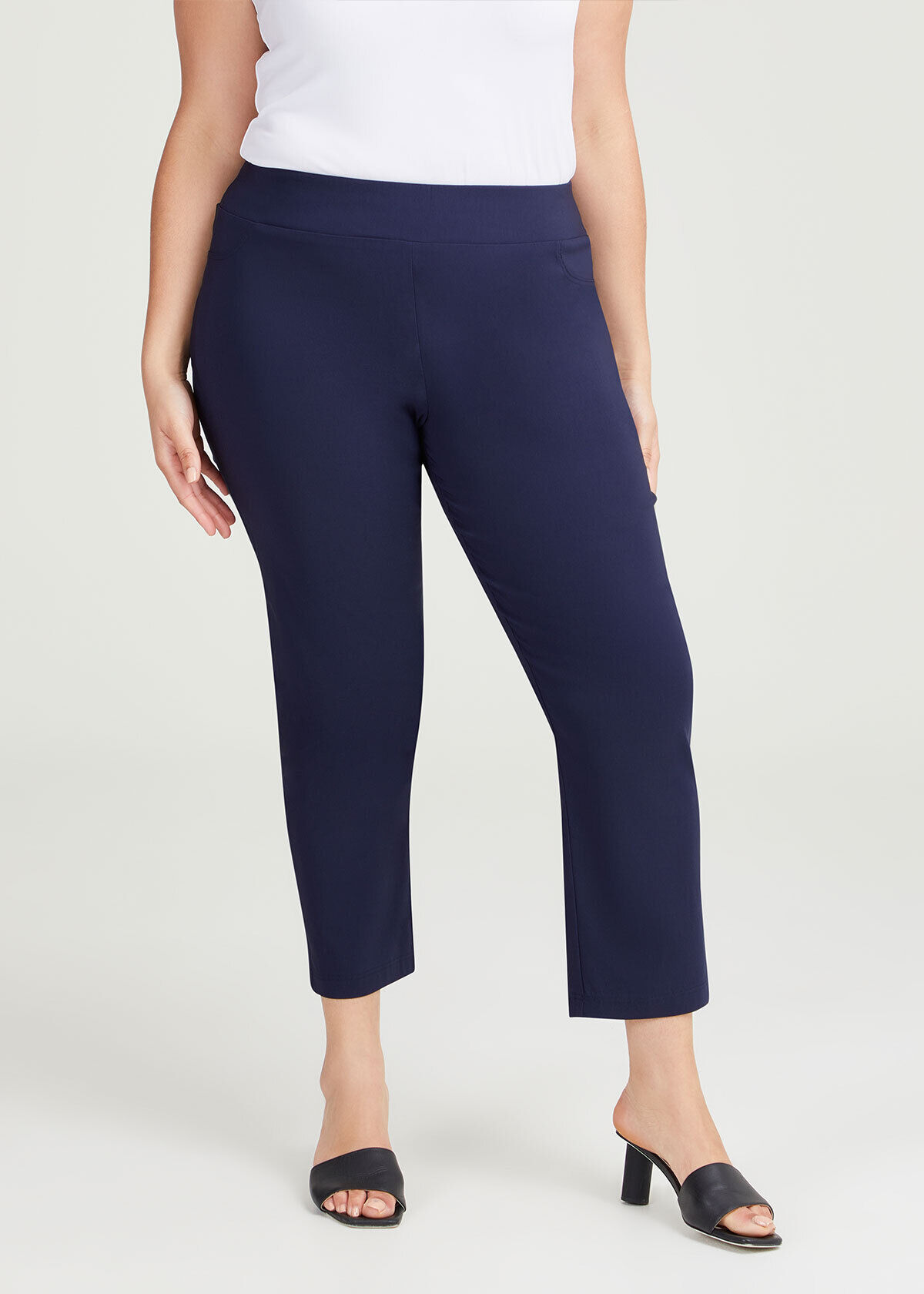 Shop Plus Size Expose Pant in Blue Sizes 12 30 Taking Shape US