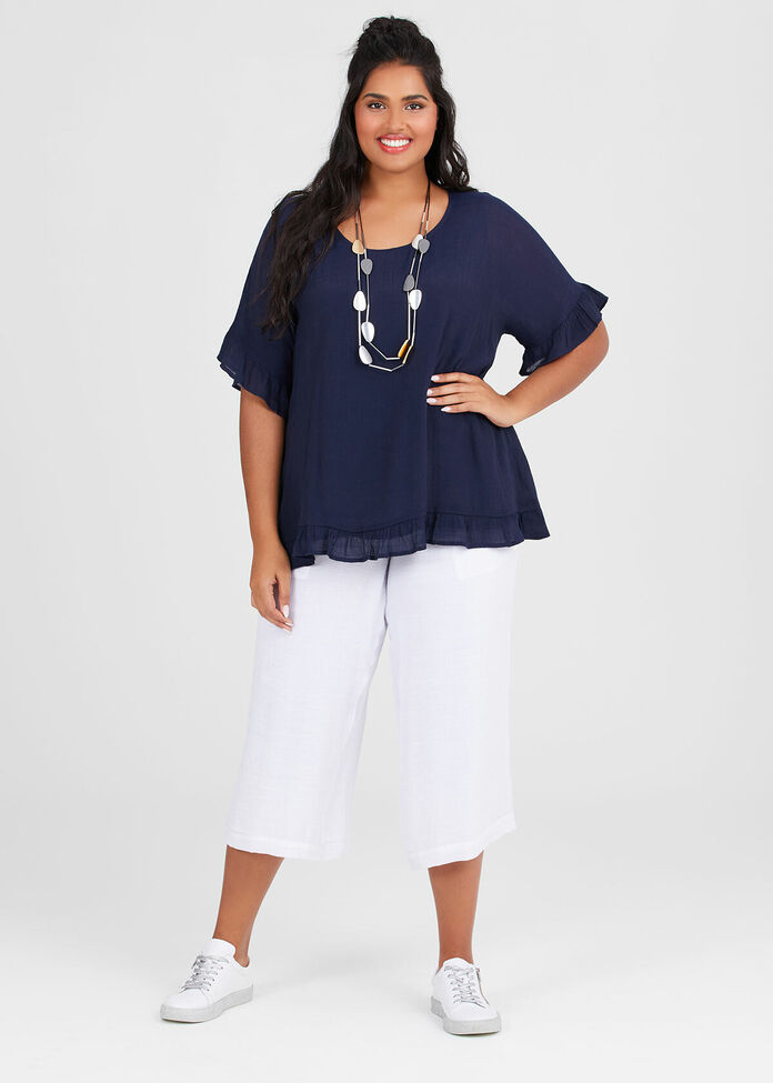 Voyage Frilly Top, , hi-res