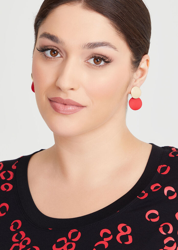 Colour Clip On Earrings, , hi-res