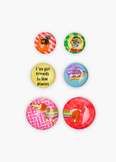 Dachshund Set/6 Fridge Magnets