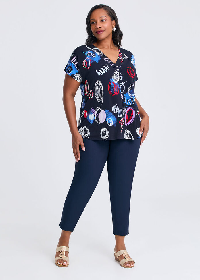 Molly Print Top, , hi-res