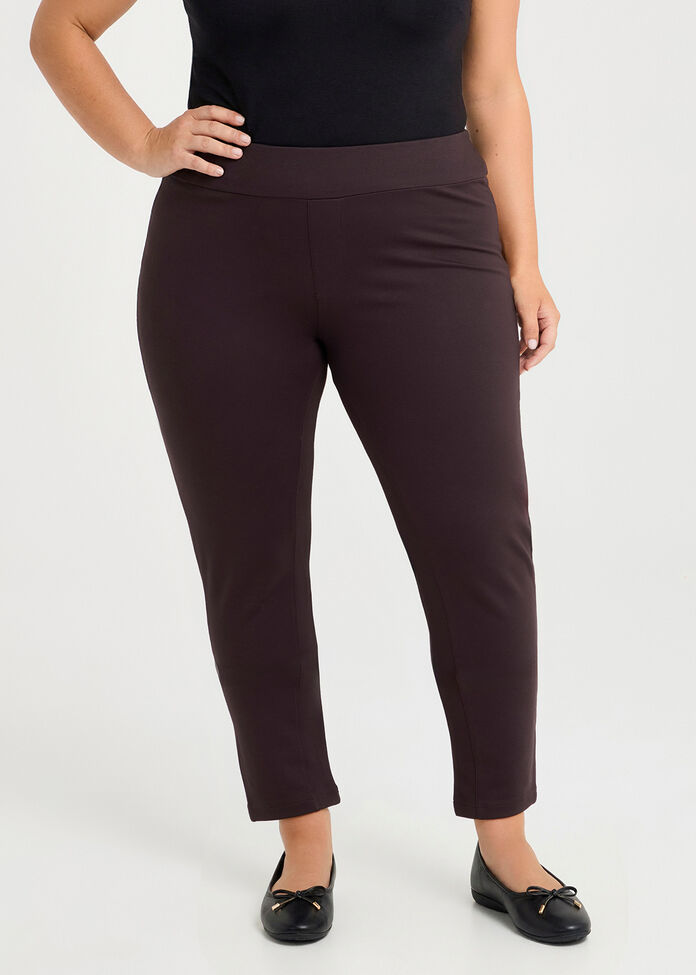 Petite Ponte Cleo Slim Leg Pant, , hi-res