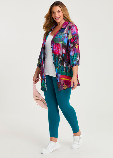 Plus Size Good Earth Australian Cotton Full Length Legging