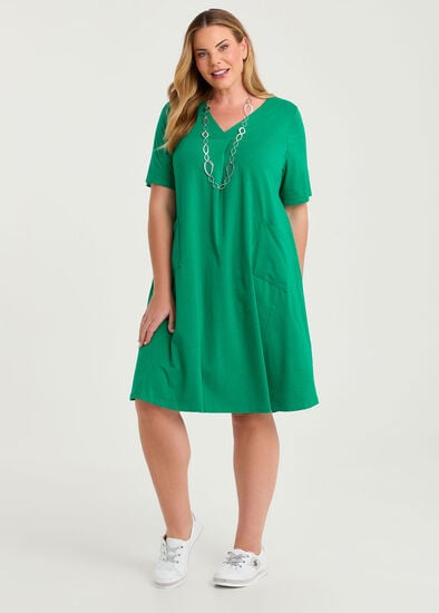 Plus Size Pima Cotton Icon Dress
