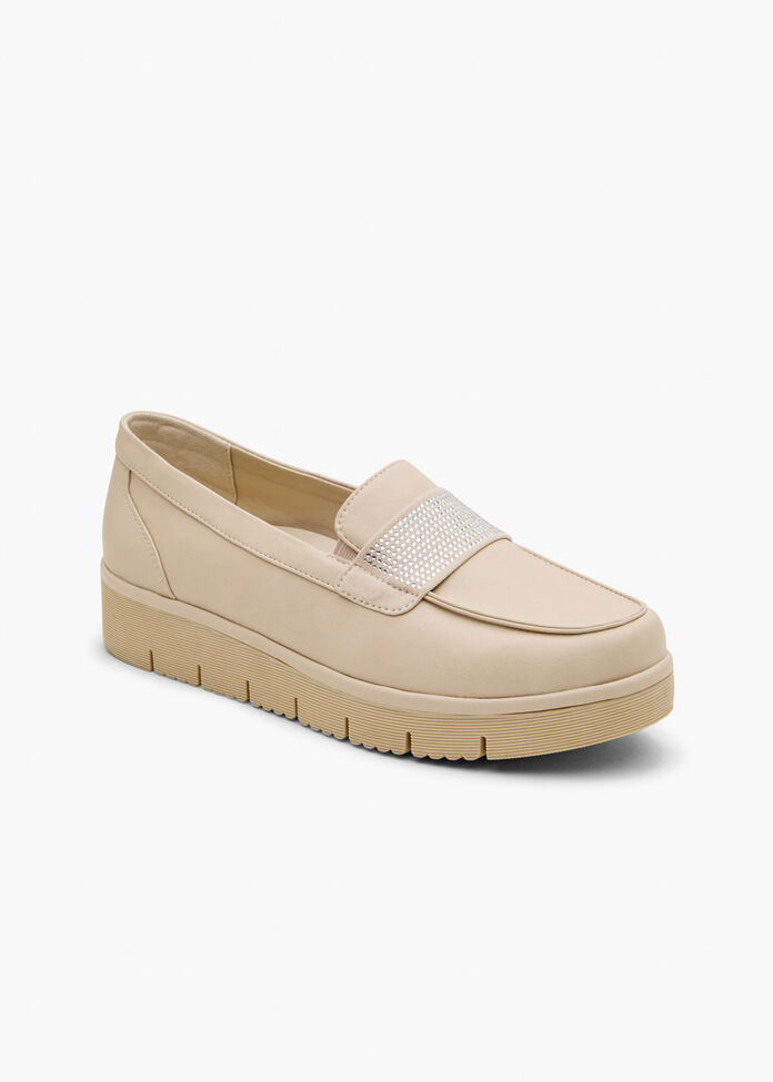 effie wedge loafer