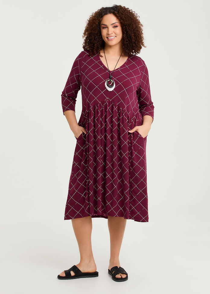 Eden Print Dress, , hi-res