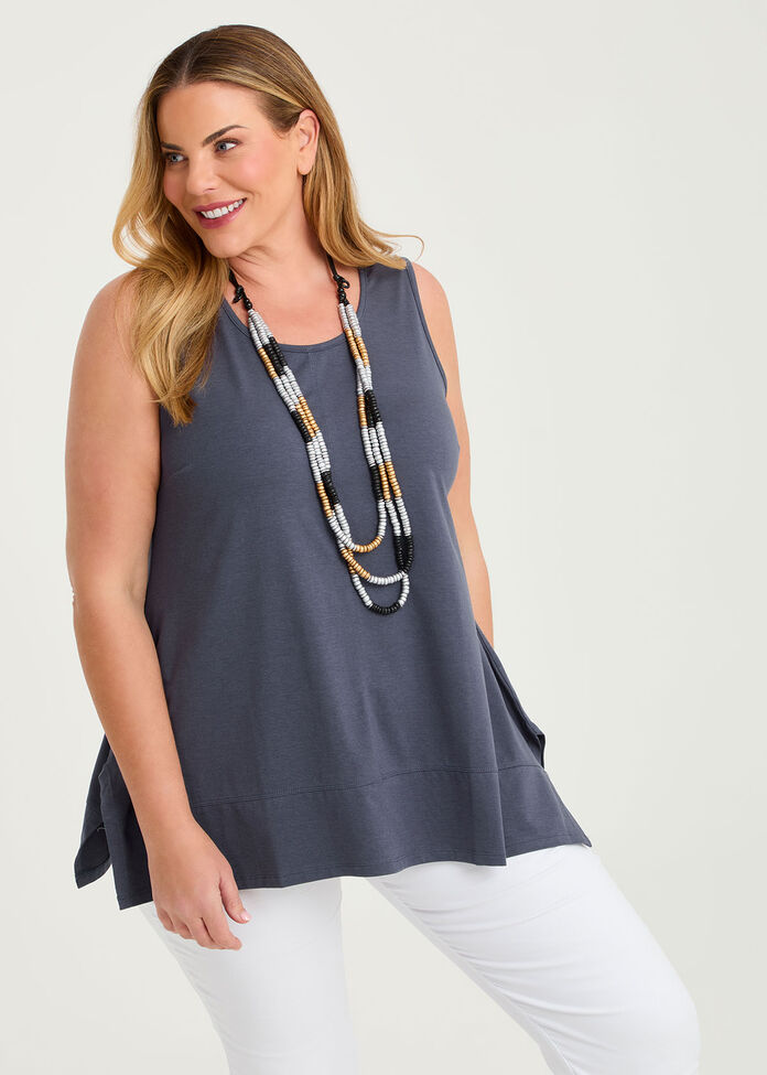 Pima Cotton Icon Tank, , hi-res