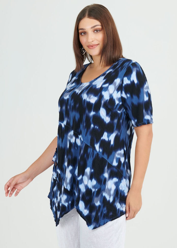 Ikat Luna Top, , hi-res
