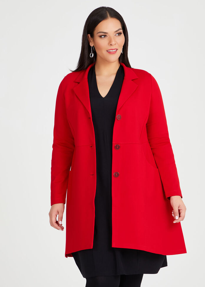 Bryn Bamboo Ponti Jacket, , hi-res