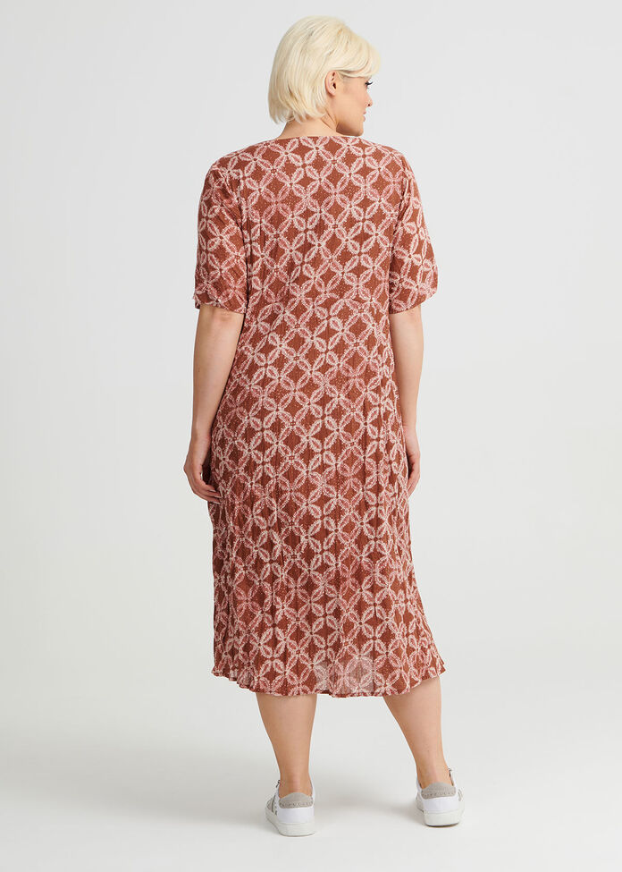 Batik Cotton Dress, , hi-res