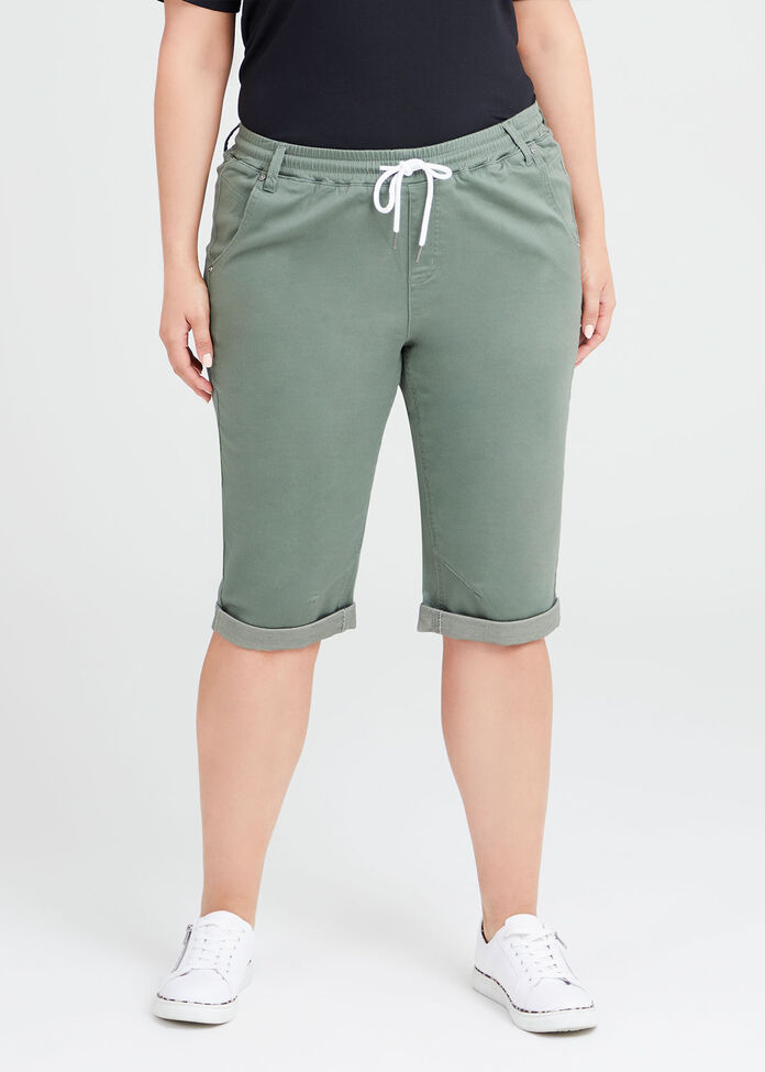 The Relaxed Crop Jogger, , hi-res