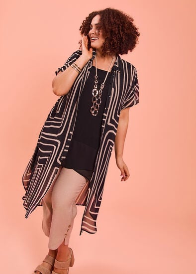 Plus Size Marrakesh Chiffon Shirt