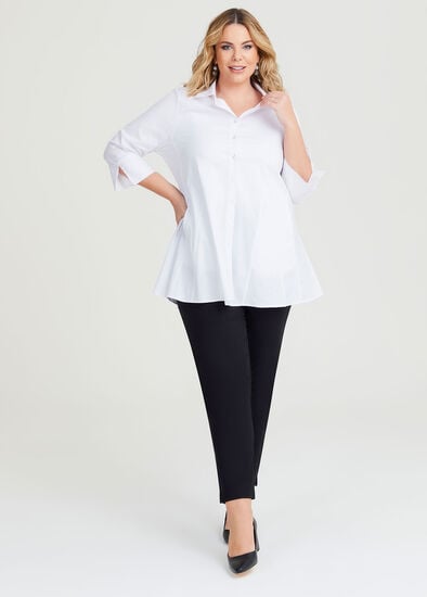 Plus Size Editorial Full Length Trouser