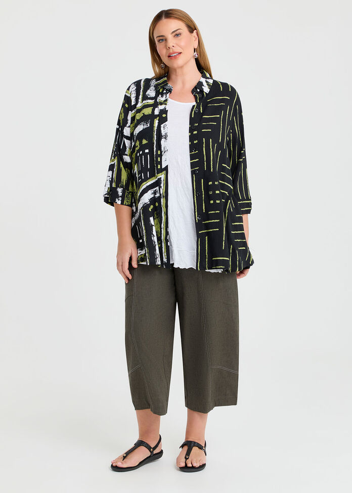 Spliced Natural Shirt, , hi-res