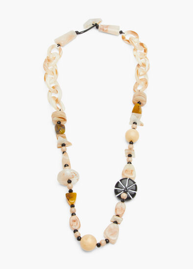Summer Acrylic Beaded Necklace