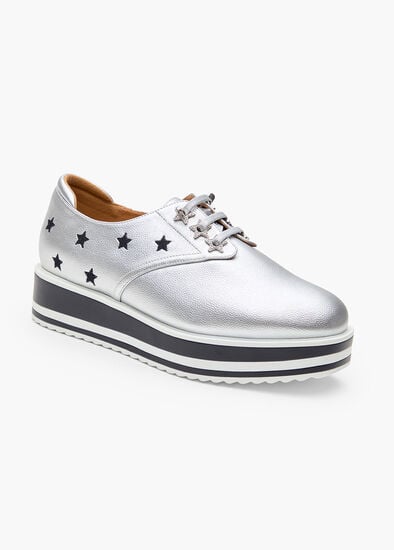 Metallic Star Brogue
