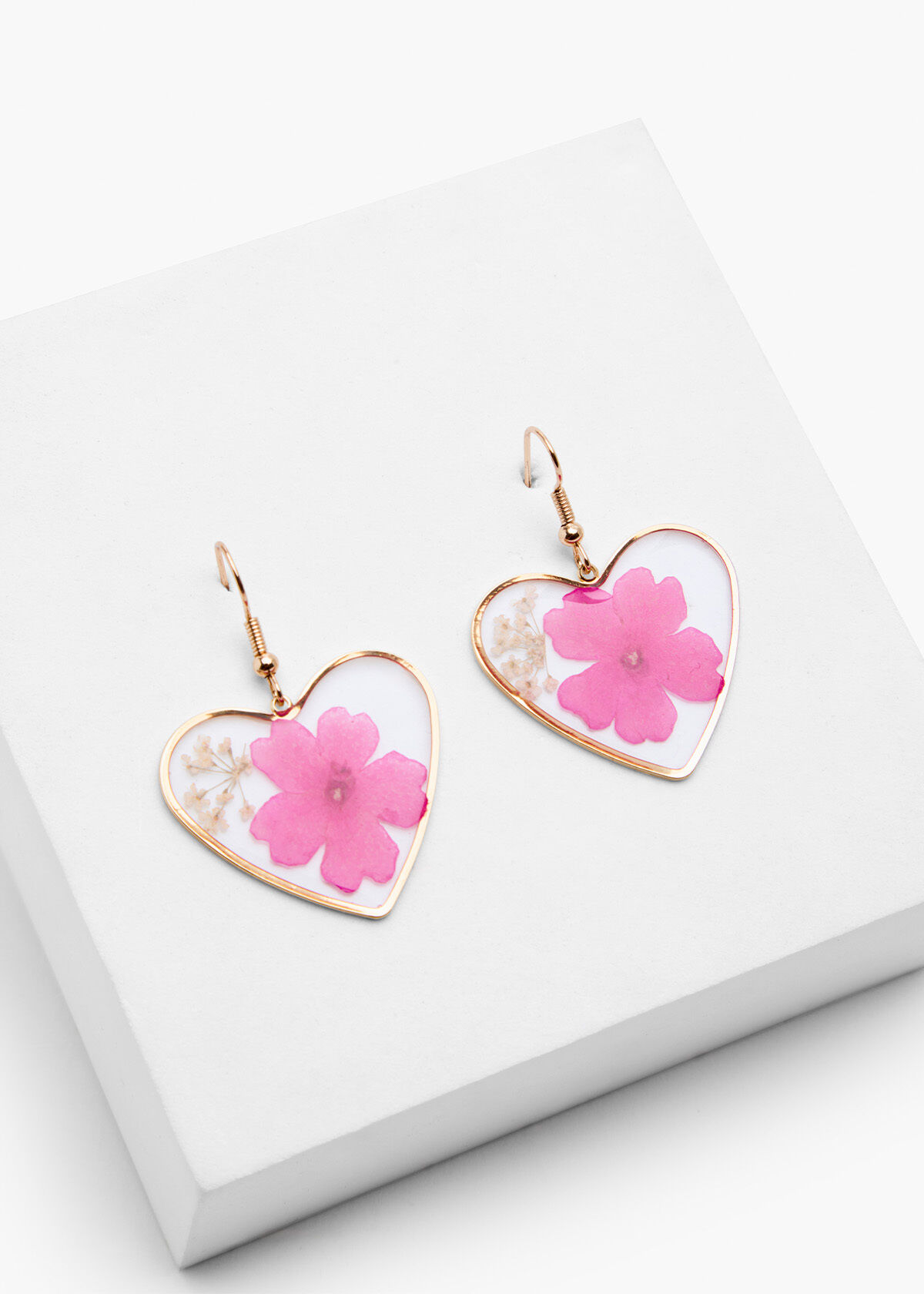Pressed earrings clearance