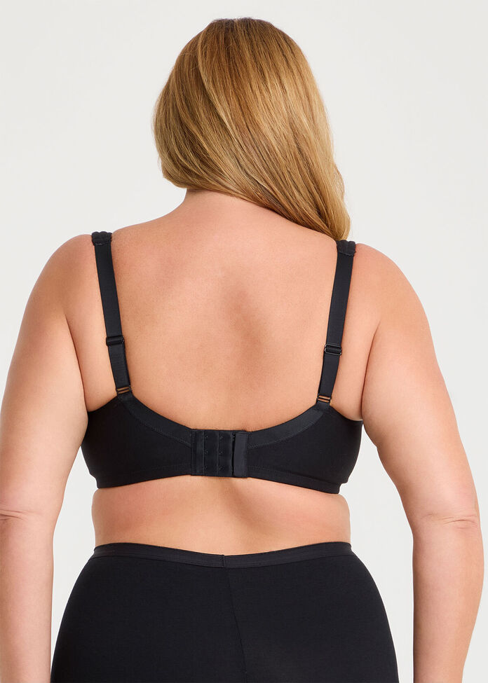 Underwire Cotton Everyday Bra, , hi-res