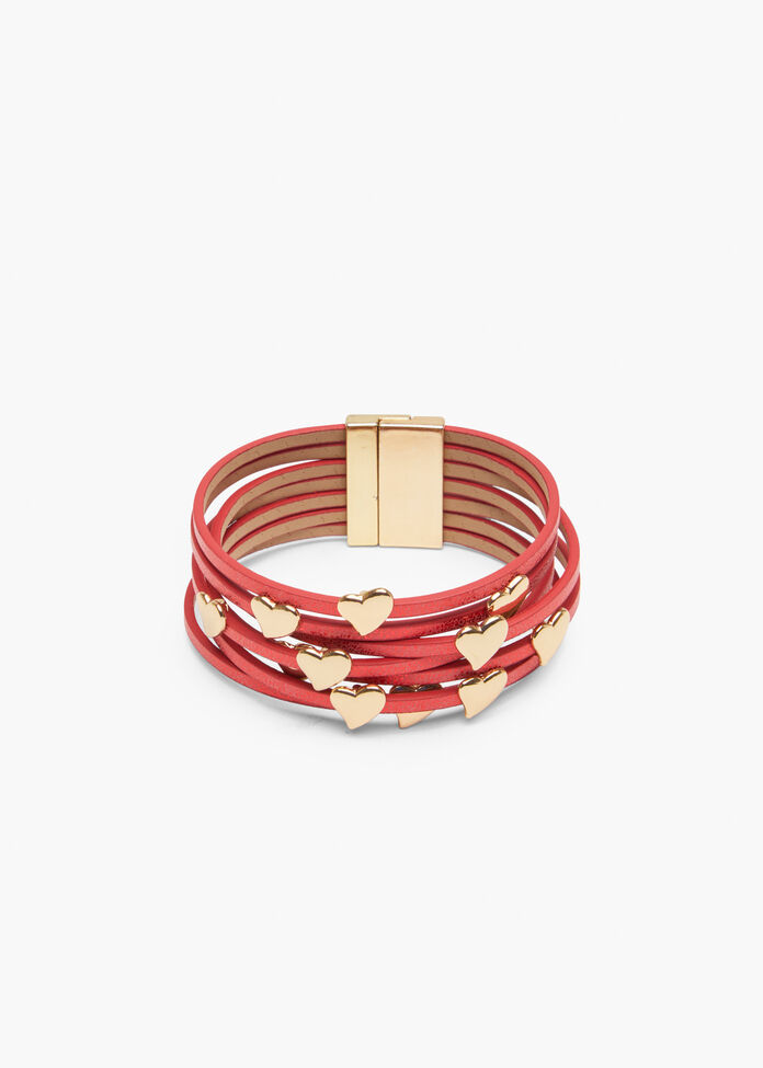 Metallic Clasp Festive Bracelet, , hi-res