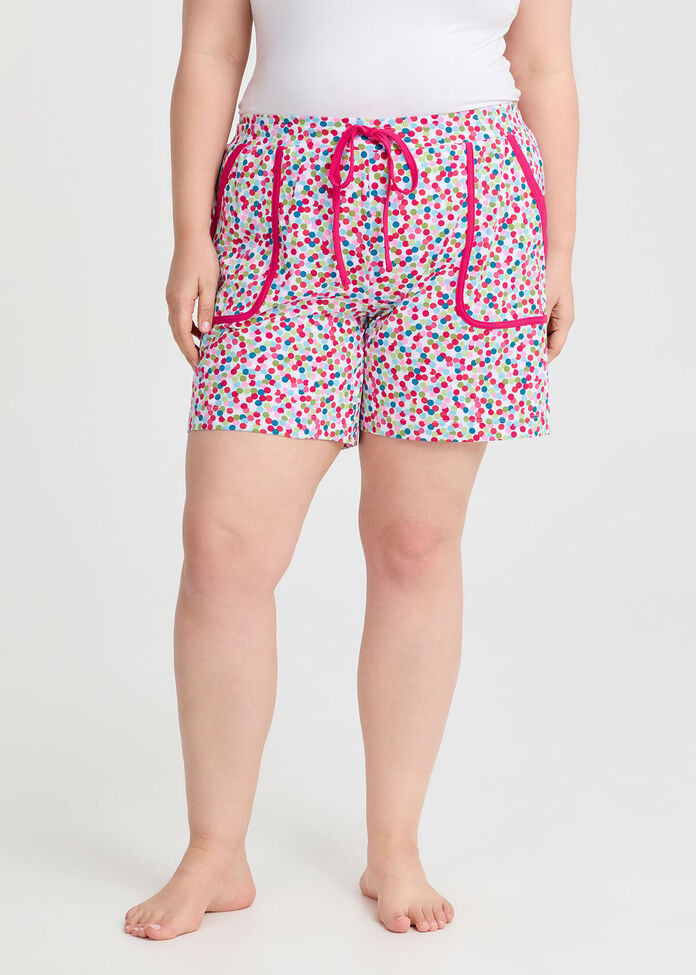 Australian Cotton Spot Pj Short, , hi-res