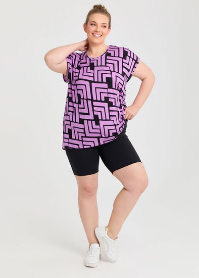 Plus Size Cloud Touch Bike Short