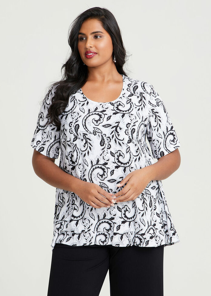 Natural Vacation Vibes Top, , hi-res
