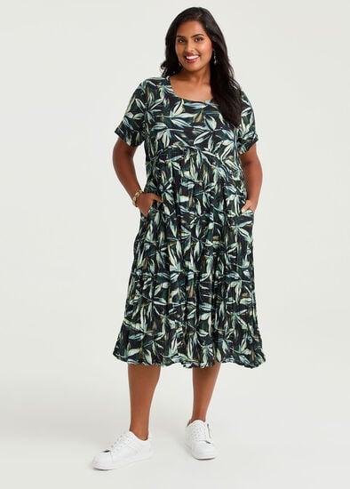 Plus Size Cotton Gauze Favourite Dress