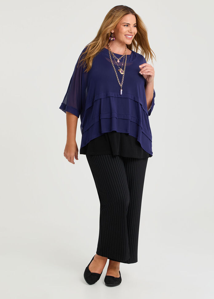 Mesh Indigo Violet Overtop, , hi-res
