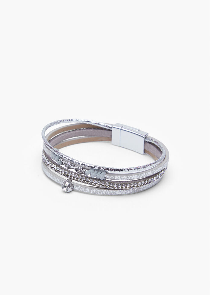 Thin Magnetic Clasp Bracelet, , hi-res