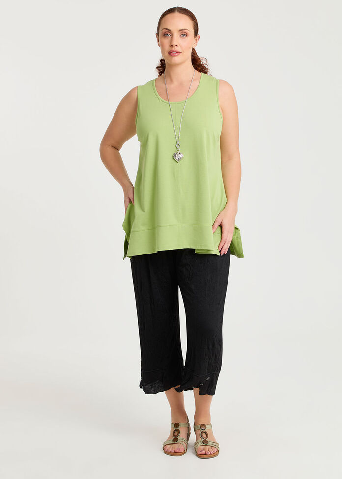 Pima Cotton Elevate Tank, , hi-res