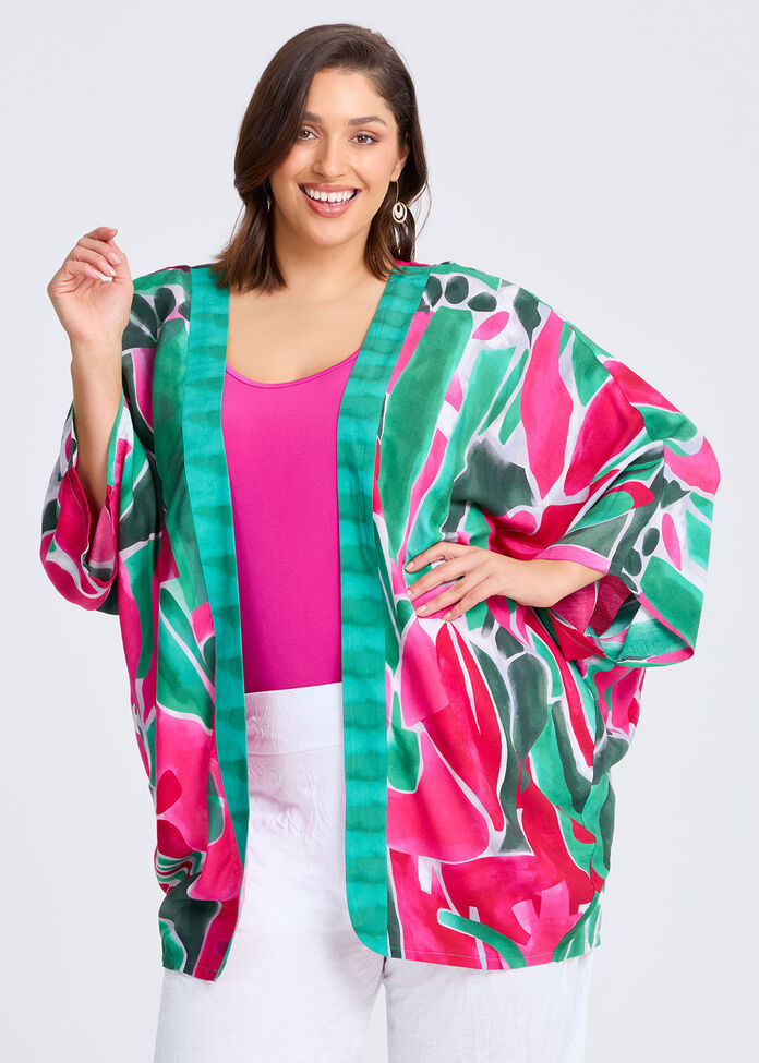 Painterly Abstract Cape, MULTI, hi-res