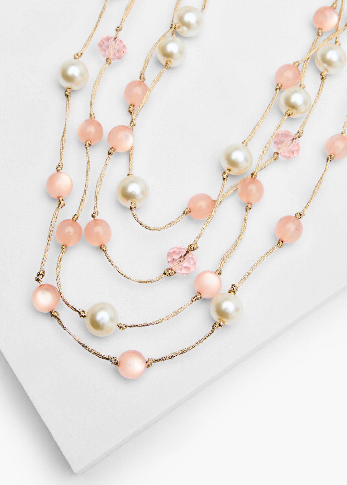 Miracle bead necklace top