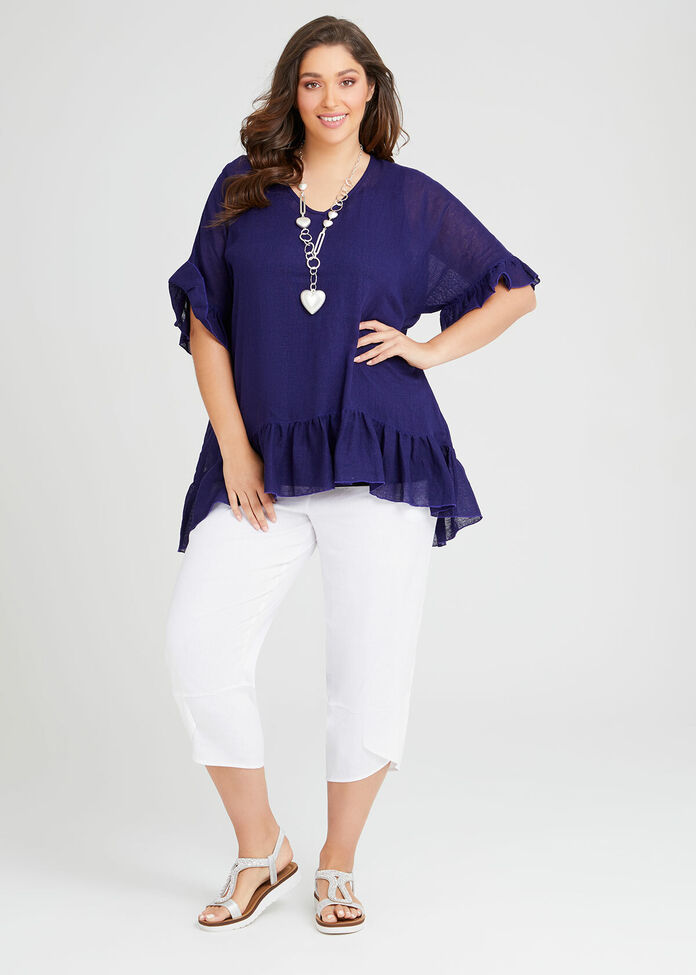 Linen San Marino Tunic, , hi-res