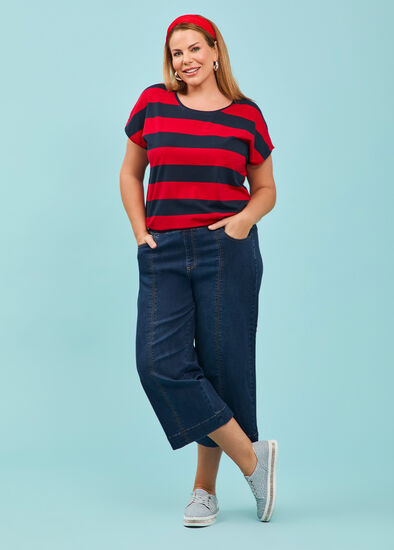 Plus Size Cotton Block Outfit